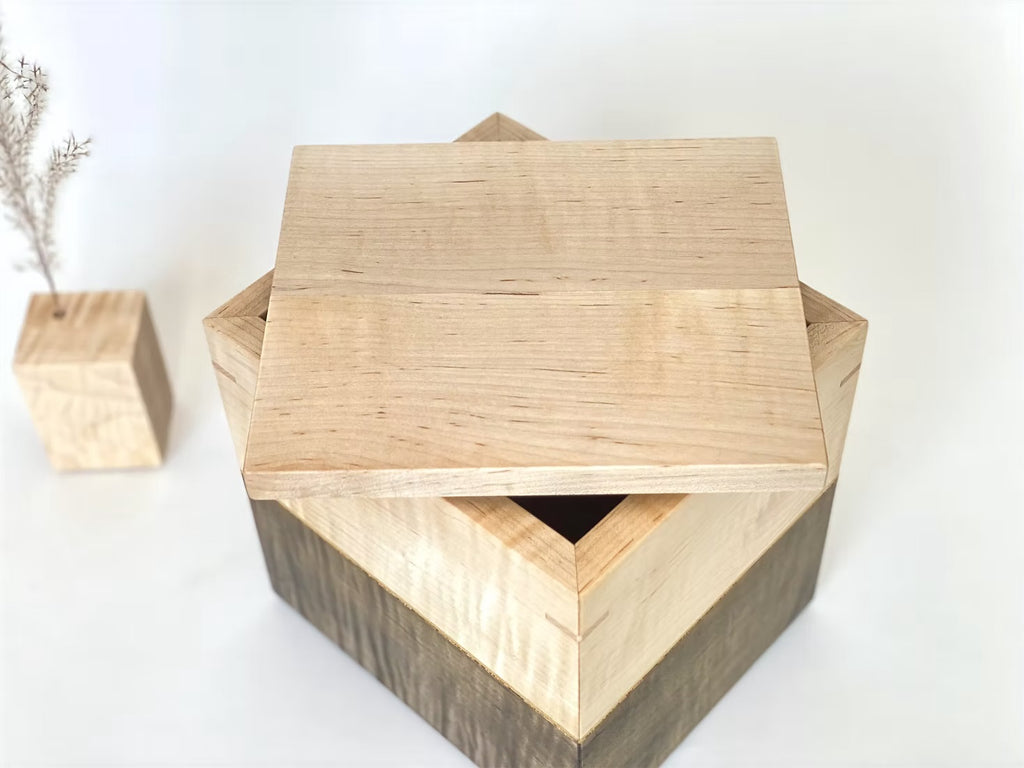Curly Maple Urn