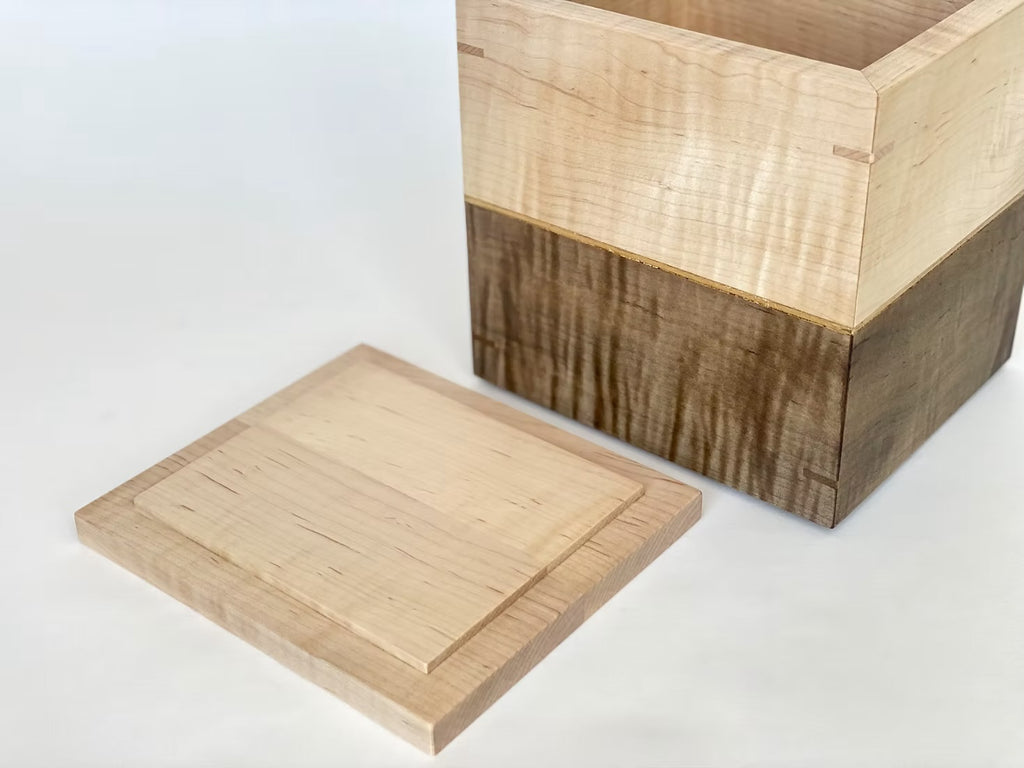 Curly Maple Urn
