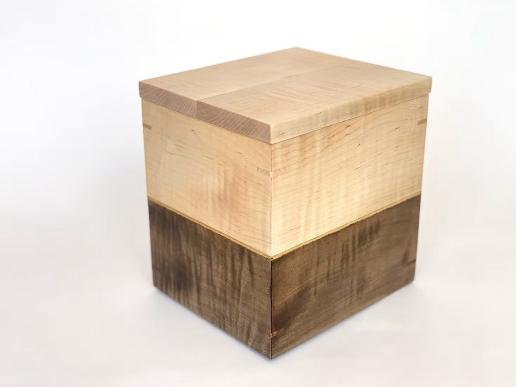 Curly Maple Urn