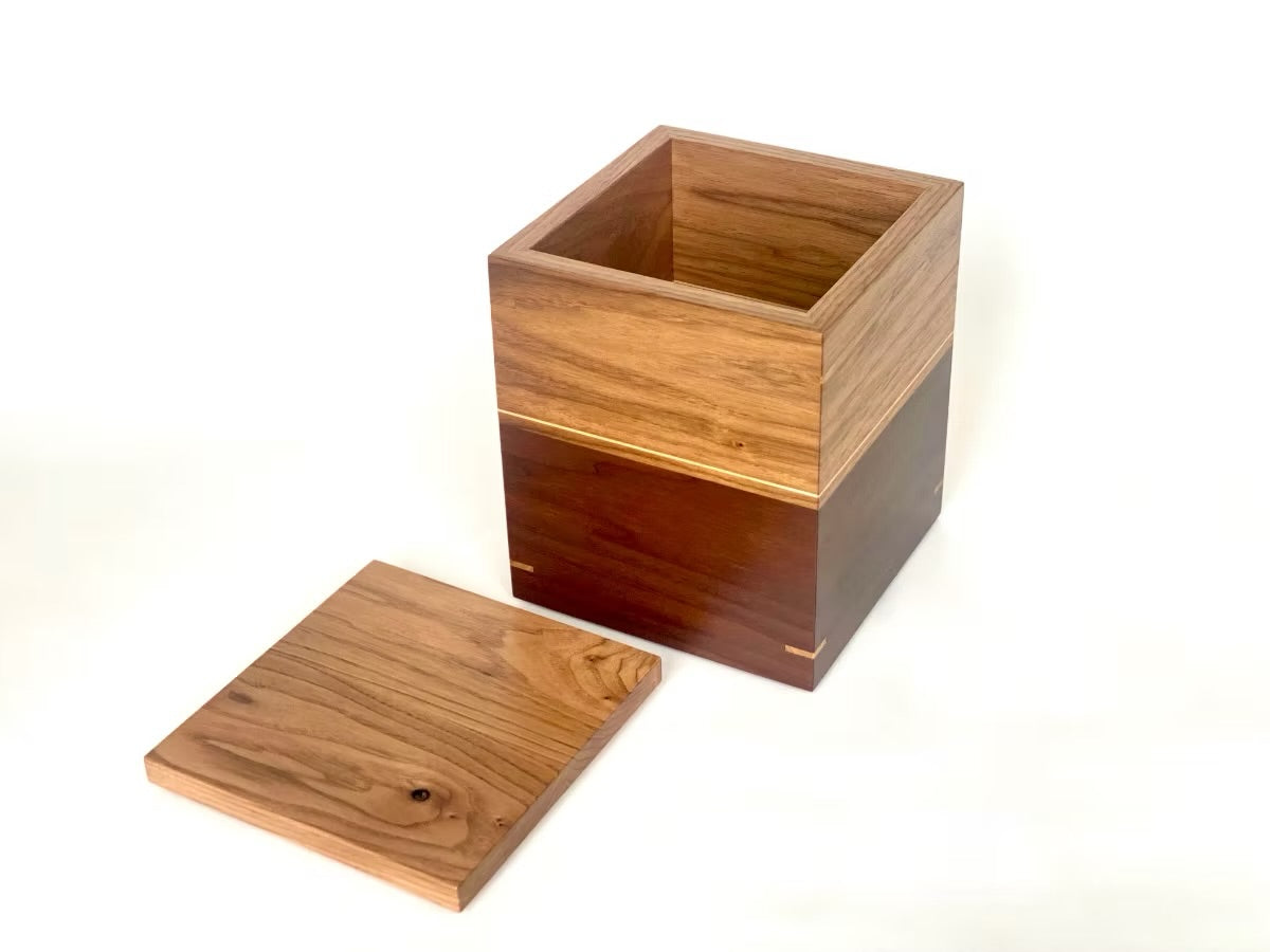 Butternut and Poplar Cremation Urn
