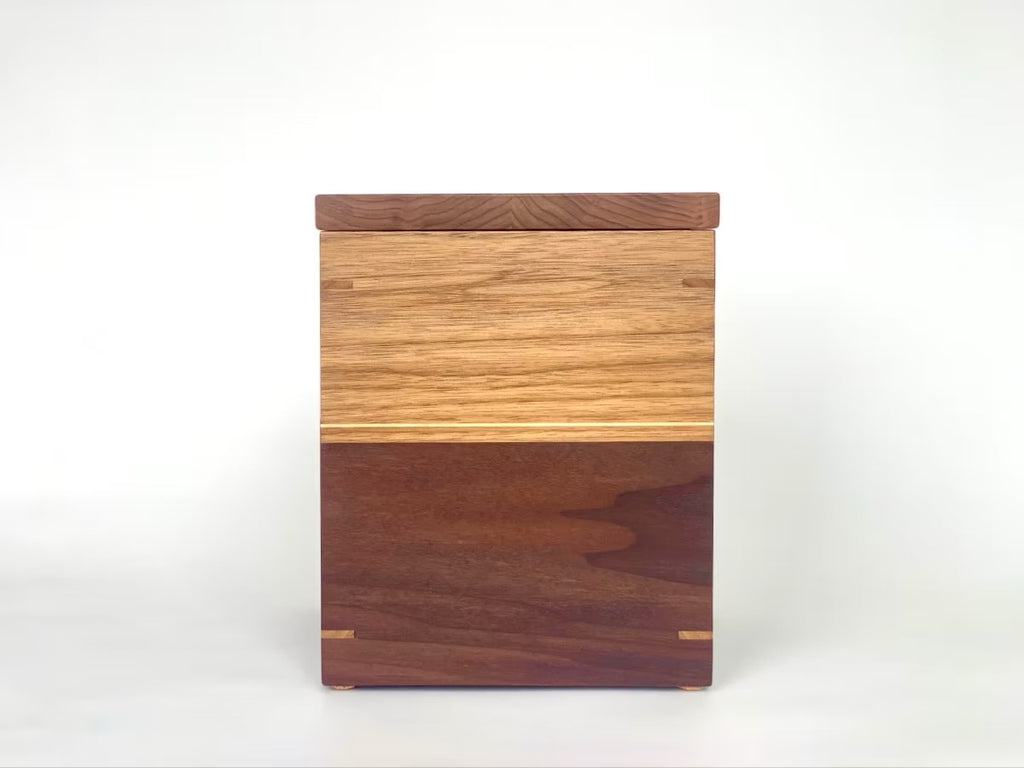 Butternut and Poplar Cremation Urn
