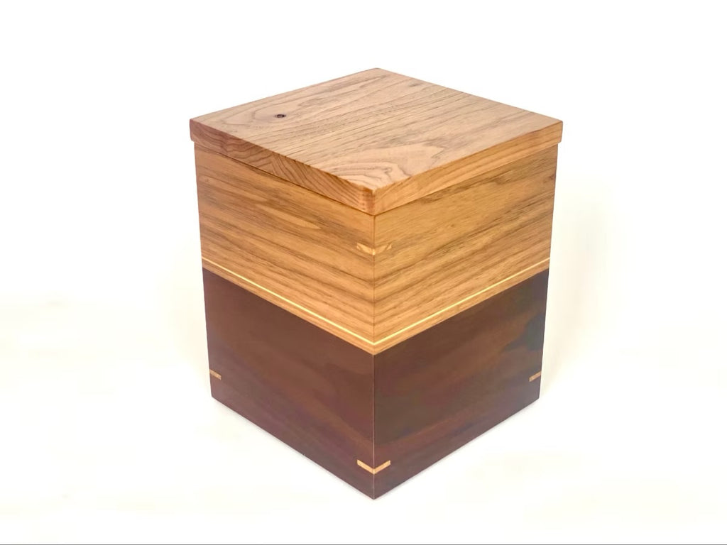 Butternut and Poplar Cremation Urn