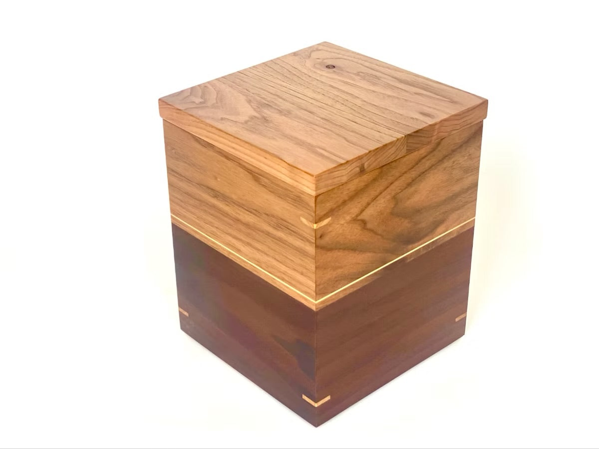 Butternut and Poplar Cremation Urn