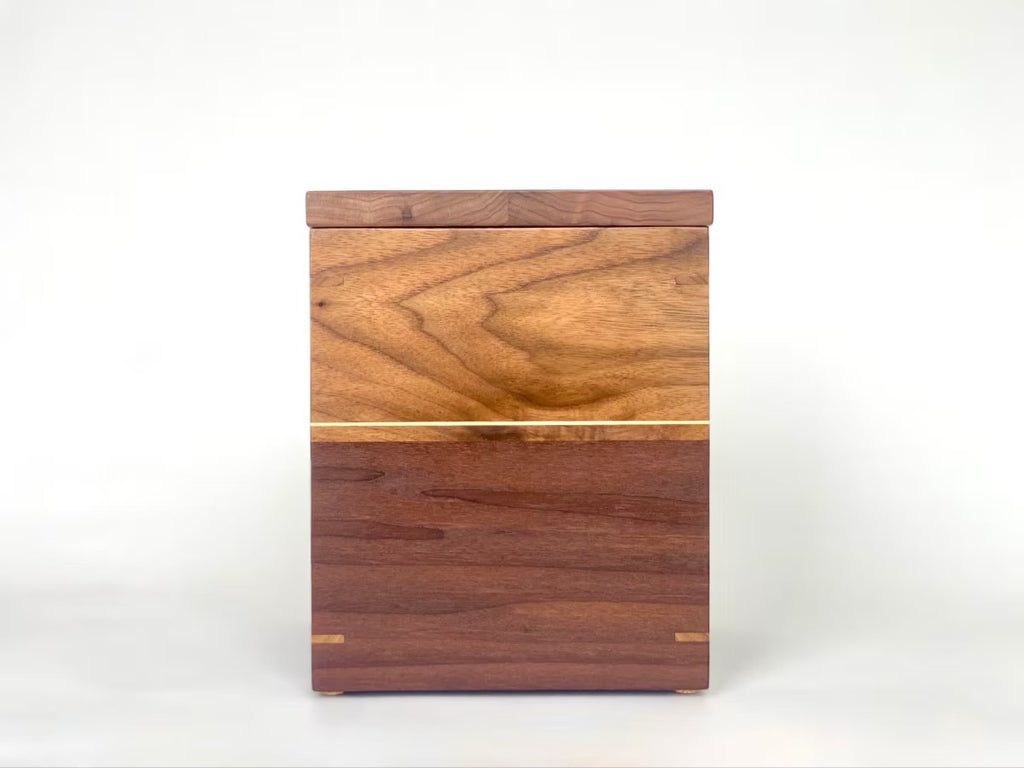 Butternut and Poplar Cremation Urn