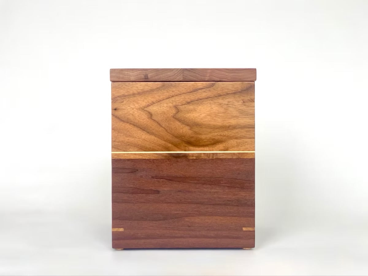 Butternut and Poplar Cremation Urn