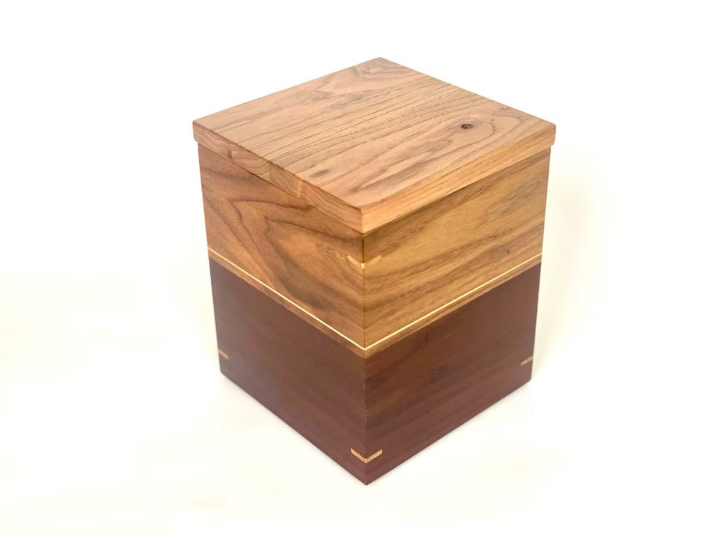 Butternut and Poplar Cremation Urn