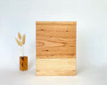 Wooden Urn with Nesting Keepsake Tray
